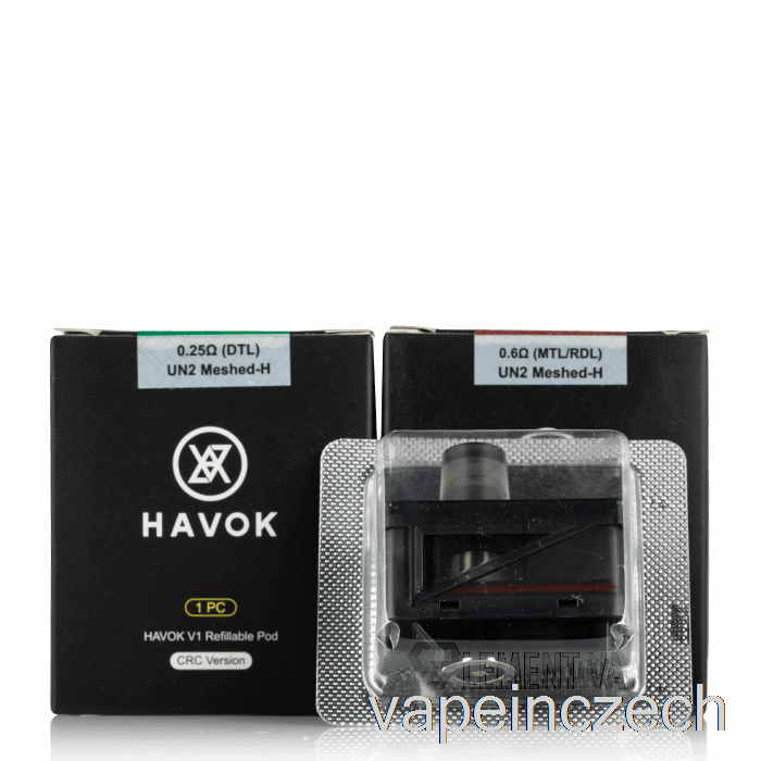 Uwell Havok Náhradní Pody [0,25] 4ml Havok Pods Vape Bez Nikotinu